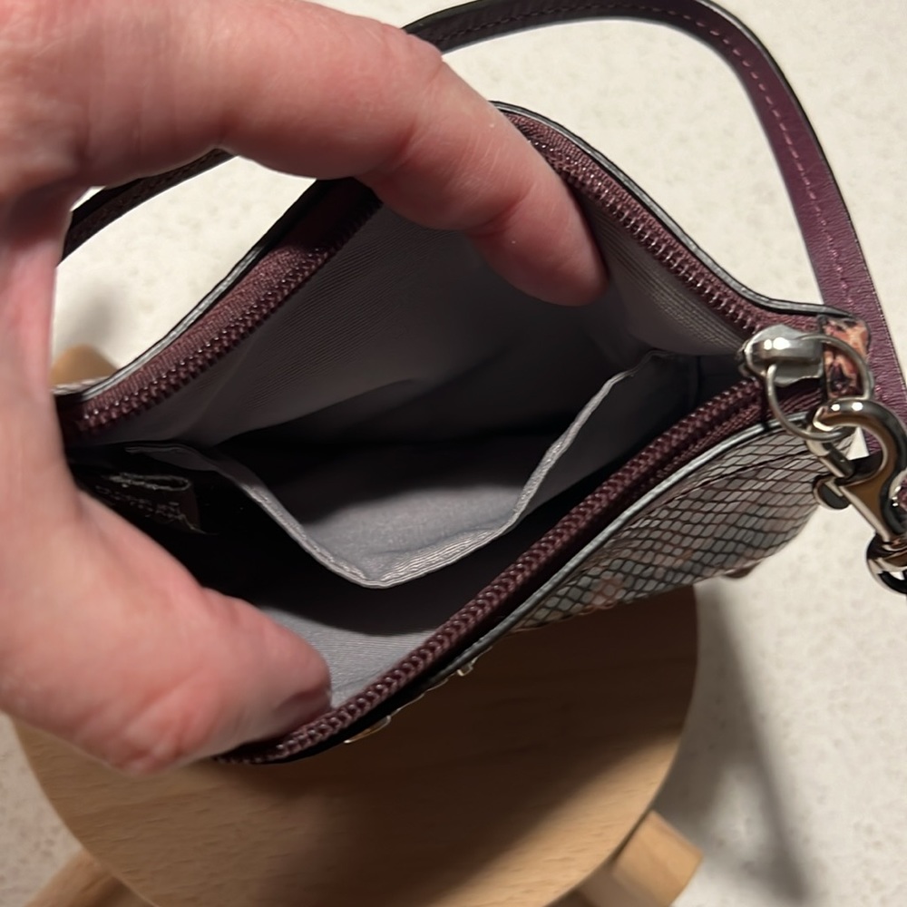 Coach Wristlet in Faux Python - Picture 5 of 6